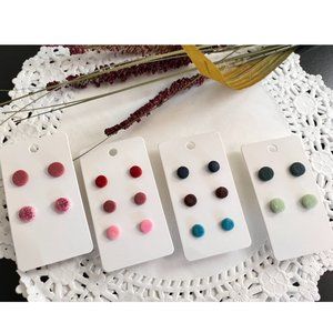 colorful studs for spring Drop (Available in Custom colors) DM for Pre orders